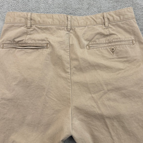 Cremieux Men's Khaki / Chinos Size 34x28 Flat‎ Front Super Soft Feel - Picture 4 of 8